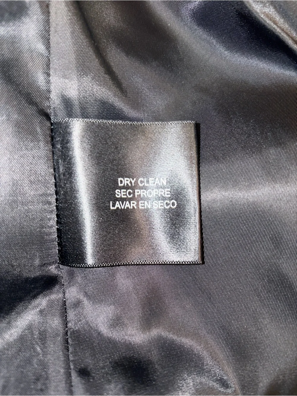 Michael Kors Dark Gray Double-Breasted Wool Peacoat